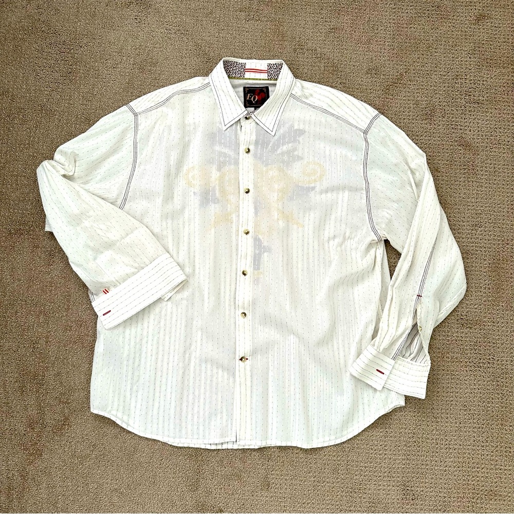 EQ Long Sleeve light width cotton shirt.
